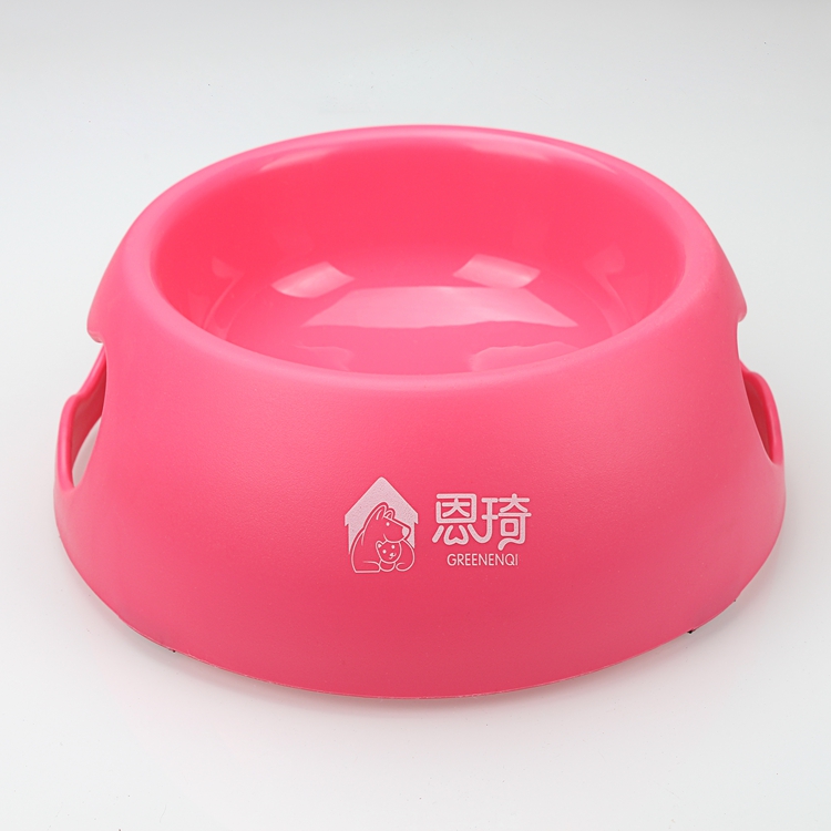 Customized Plastic Dog Bowls Pet Feeding 